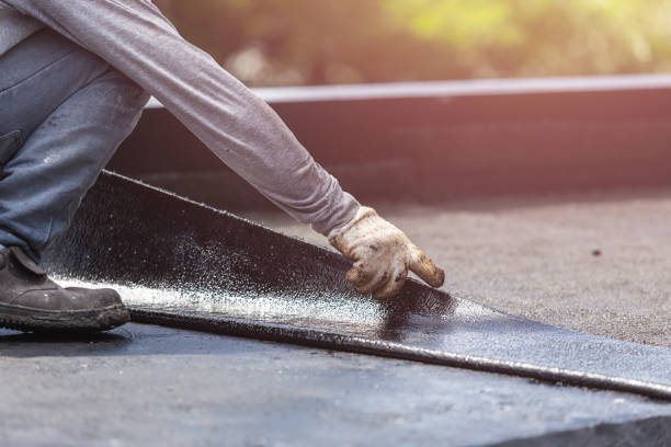Professional Basement Waterproofing technician working in Palmer, TN